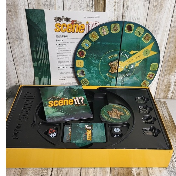 Harry Potter Scene It? 2nd Edition DVD Movie Trivia Family Board Game - Picture 2 of 4